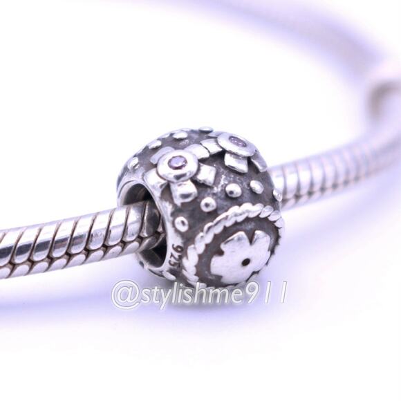 Pandora Jewelry - Authentic PANDORA Retired Decorative Egg Charm - 790390PCZ